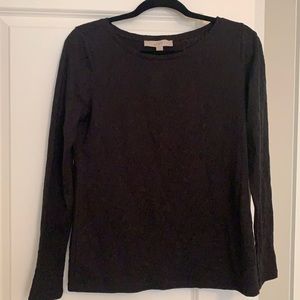 Long sleeve Loft Lace top